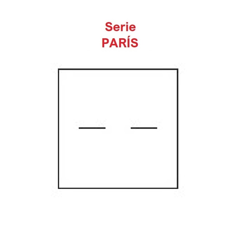 Estuche París Gemelos 64x69x28 mm.